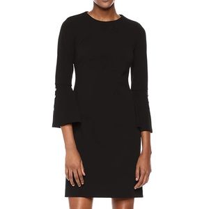 SOLD NWT Tommy Hilfiger Crepe Bell Sleeve Dress